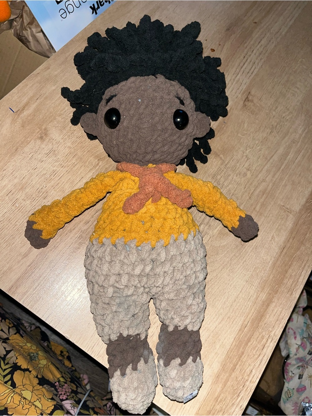 Handmade Disney Encanto Antonio Madrigal crochet plush doll